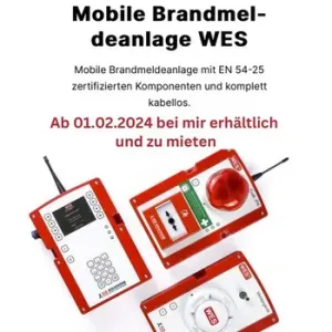 Mobile Brandmeldeanlage